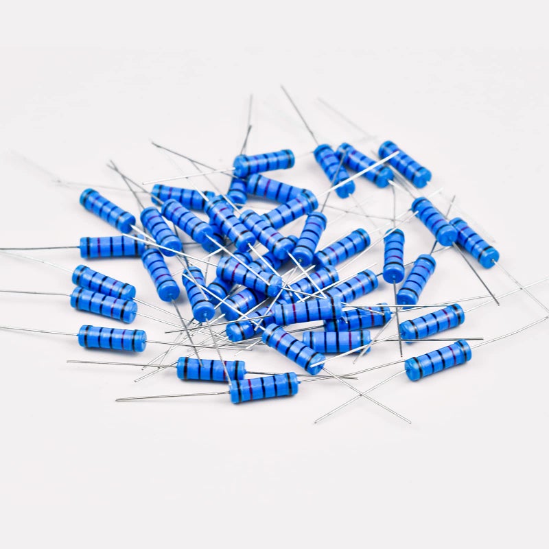 Kokiso 3W 125Pcs 25 Value 0.68R-1Mr O Ohm 1% Tolerance 0.01 Metal Film Resistor Assorted Kit Assortment - Image 4